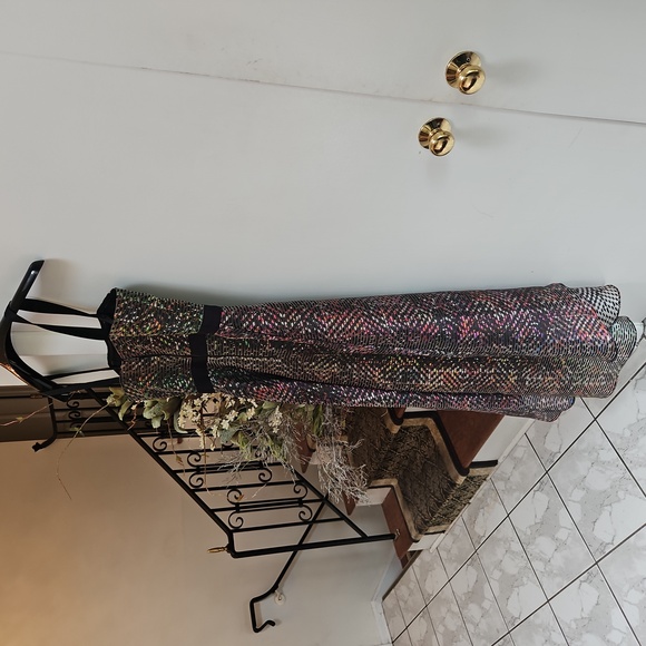 Sachin and Babi Noir Kia iridescent High-Low Gown - Picture 8 of 16